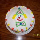 Simple Clown Cake
