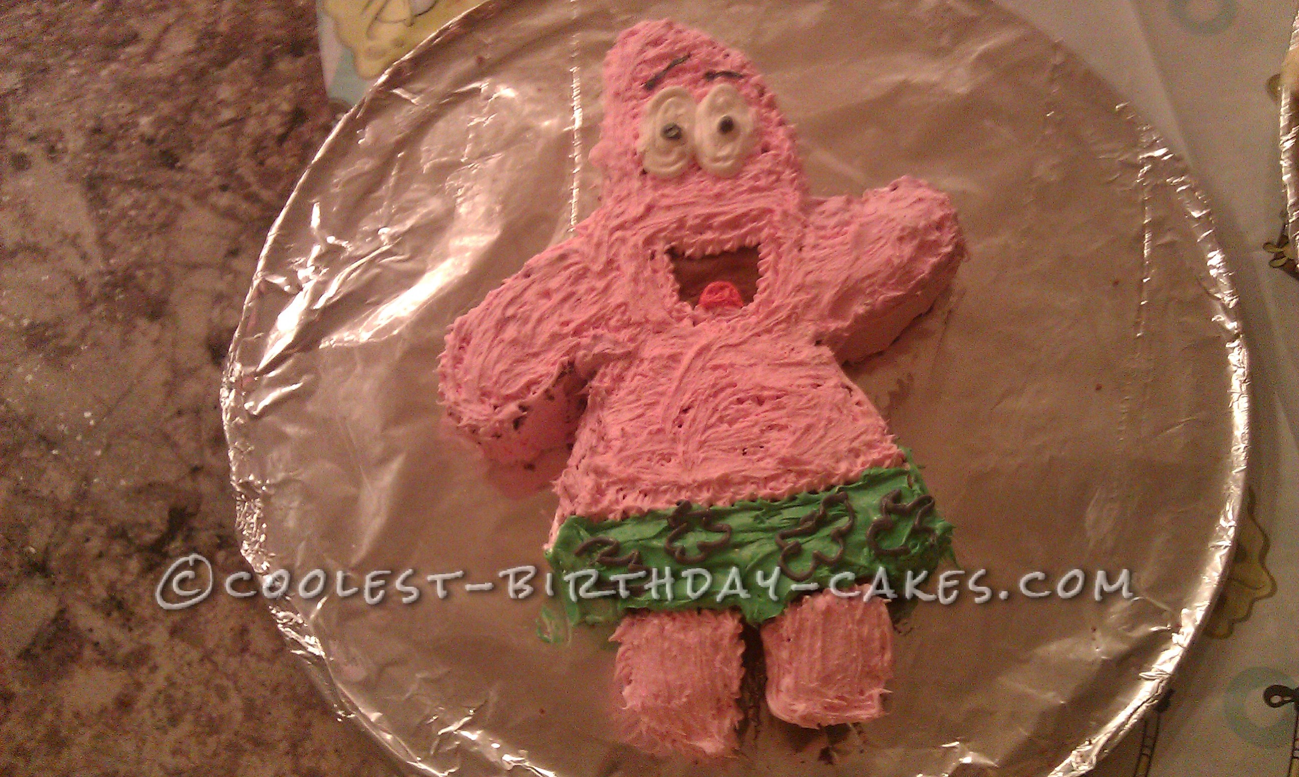 Coolest Sponge Bob and Patrick Birthday Cake