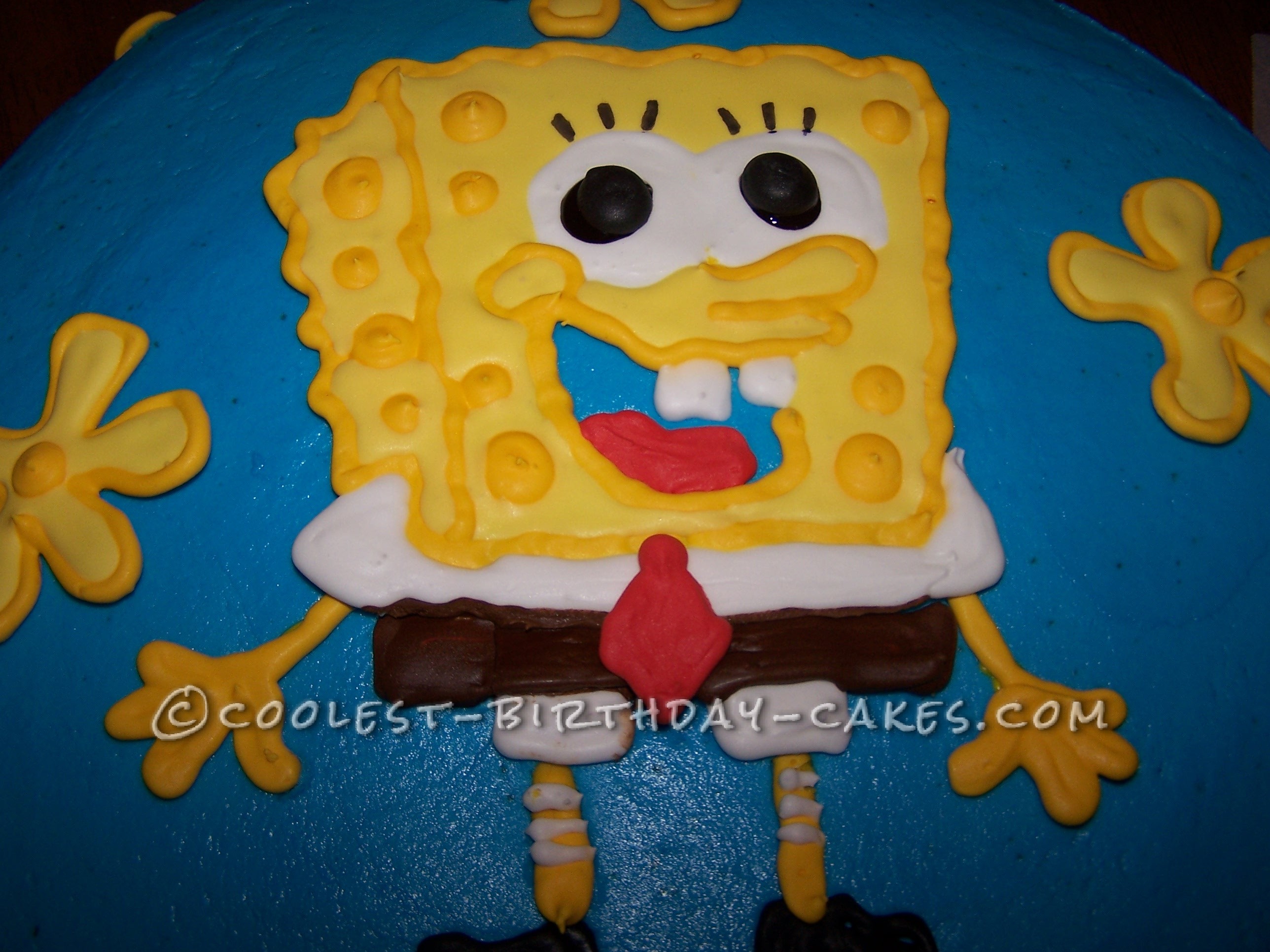 Sponge Bob Cake for Little Girl