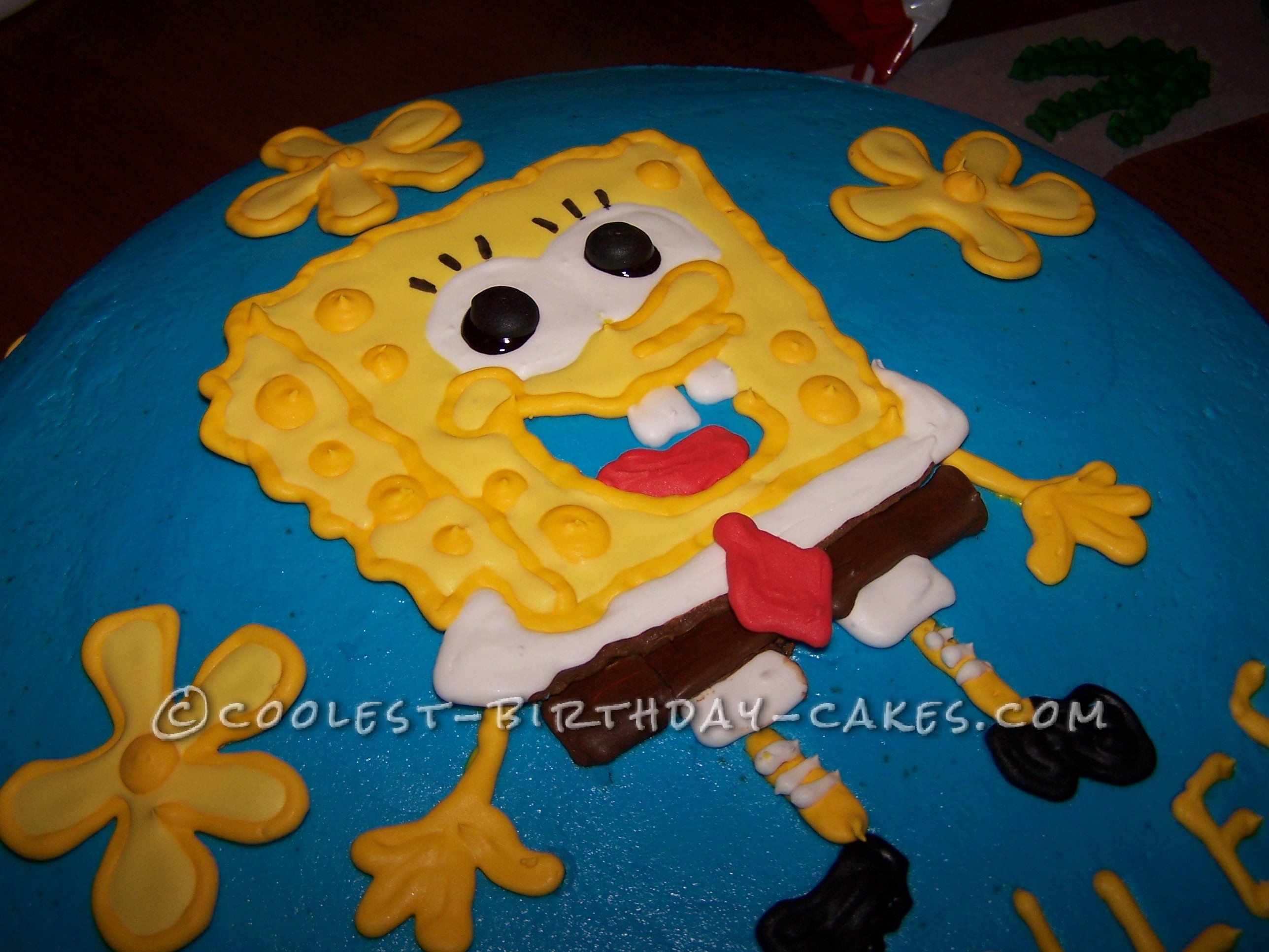 Sponge Bob Cake for Little Girl