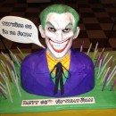 The Joker 50th Birthday Cake