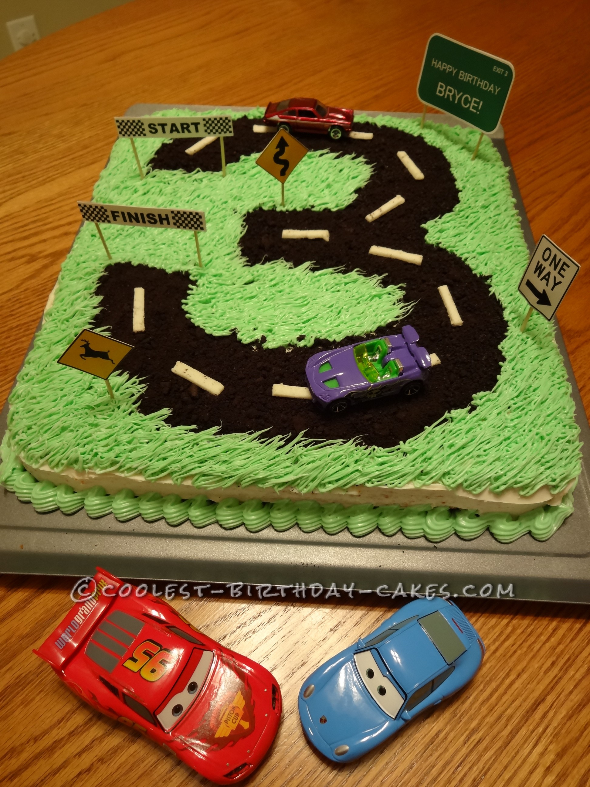 Bryce's Cake with a Road