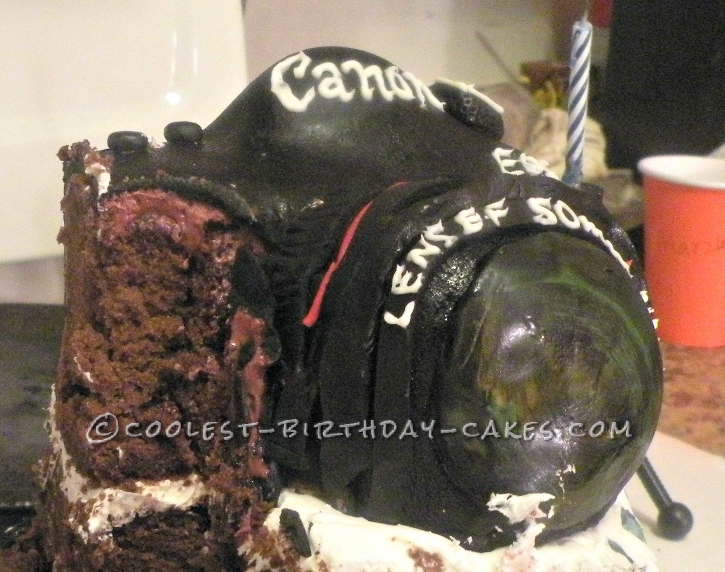 Coolest Canon EOS 5D Mark 111 Camera Cake