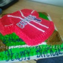 Coolest Baseball Jersey Birthday Cake