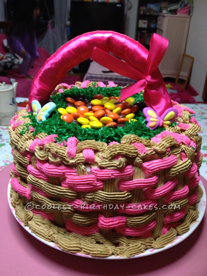 Ester basket cake