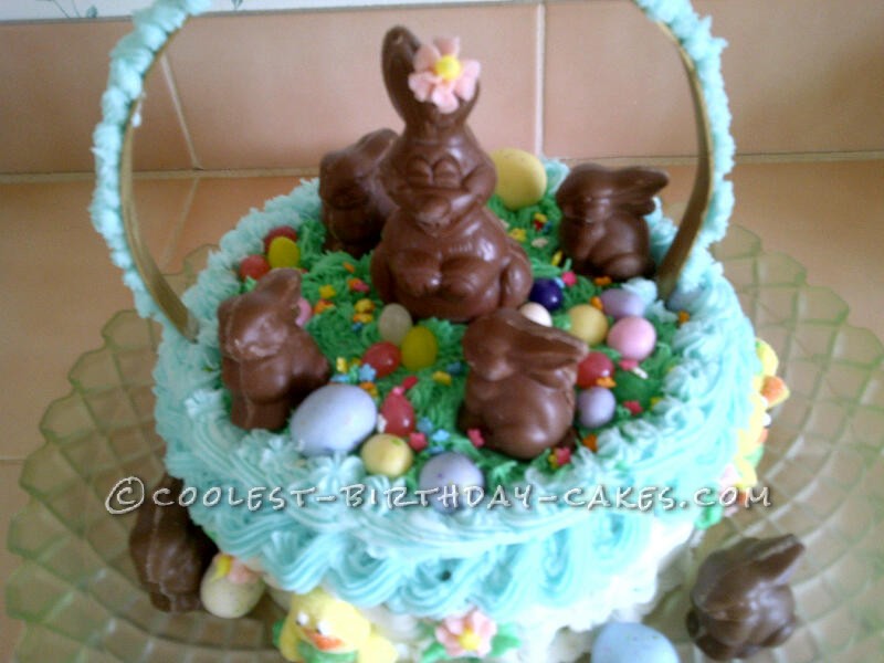 Coolest Easter Basket Cake