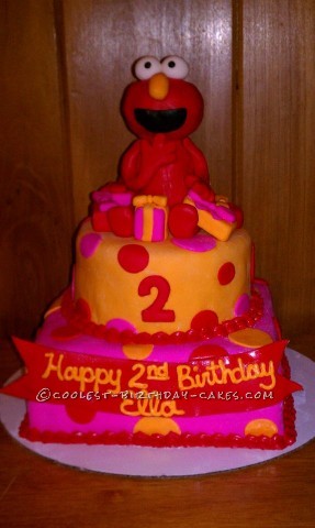 Coolest Elmo Birthday Cake