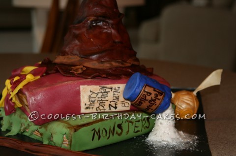 Coolest Homemade Harry Potter Birthday Cake