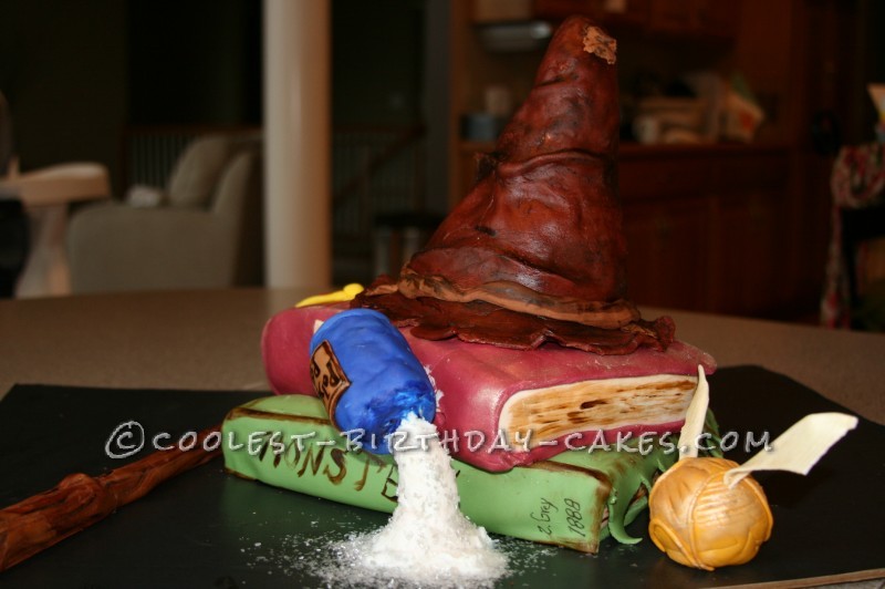 Coolest Homemade Harry Potter Birthday Cake