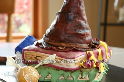 Making the Harry Potter Cake