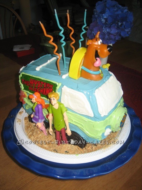 Coolest Mystery Van Cake-Scooby Groovy