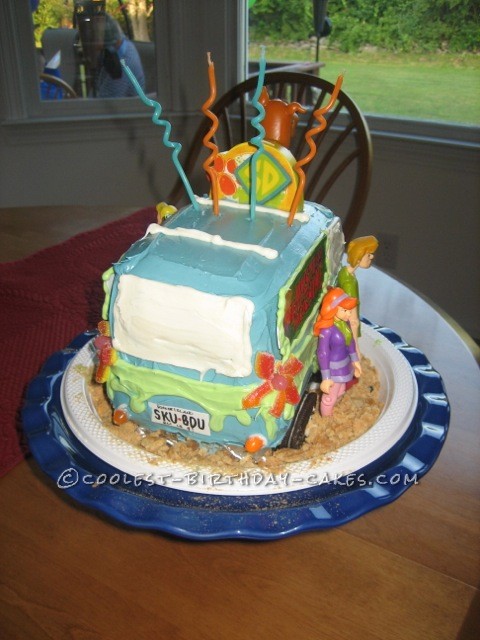 Coolest Mystery Van Cake-Scooby Groovy