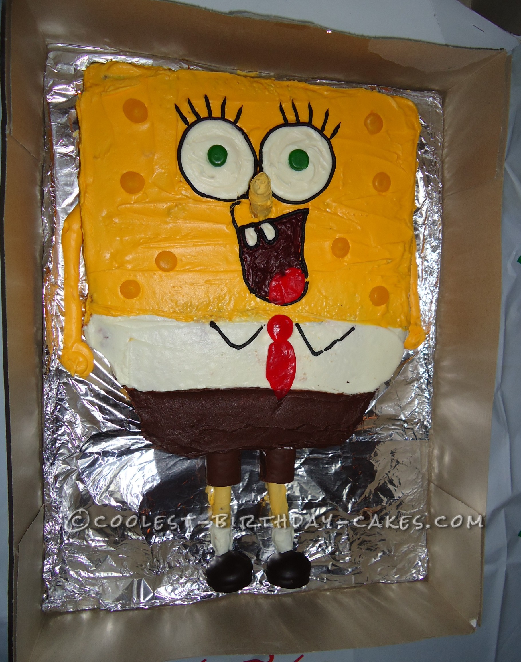 Coolest SpongeBob Cake