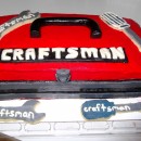 Craftsman Toolbox Cake for Handyman Dad