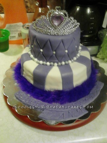 Easy 1st Birthday Princess Cake