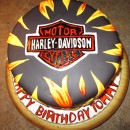 Awesome Harley Davidson Cake