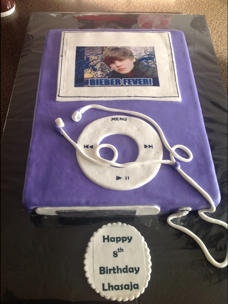 Coolest Justin Bieber Ipod Cake