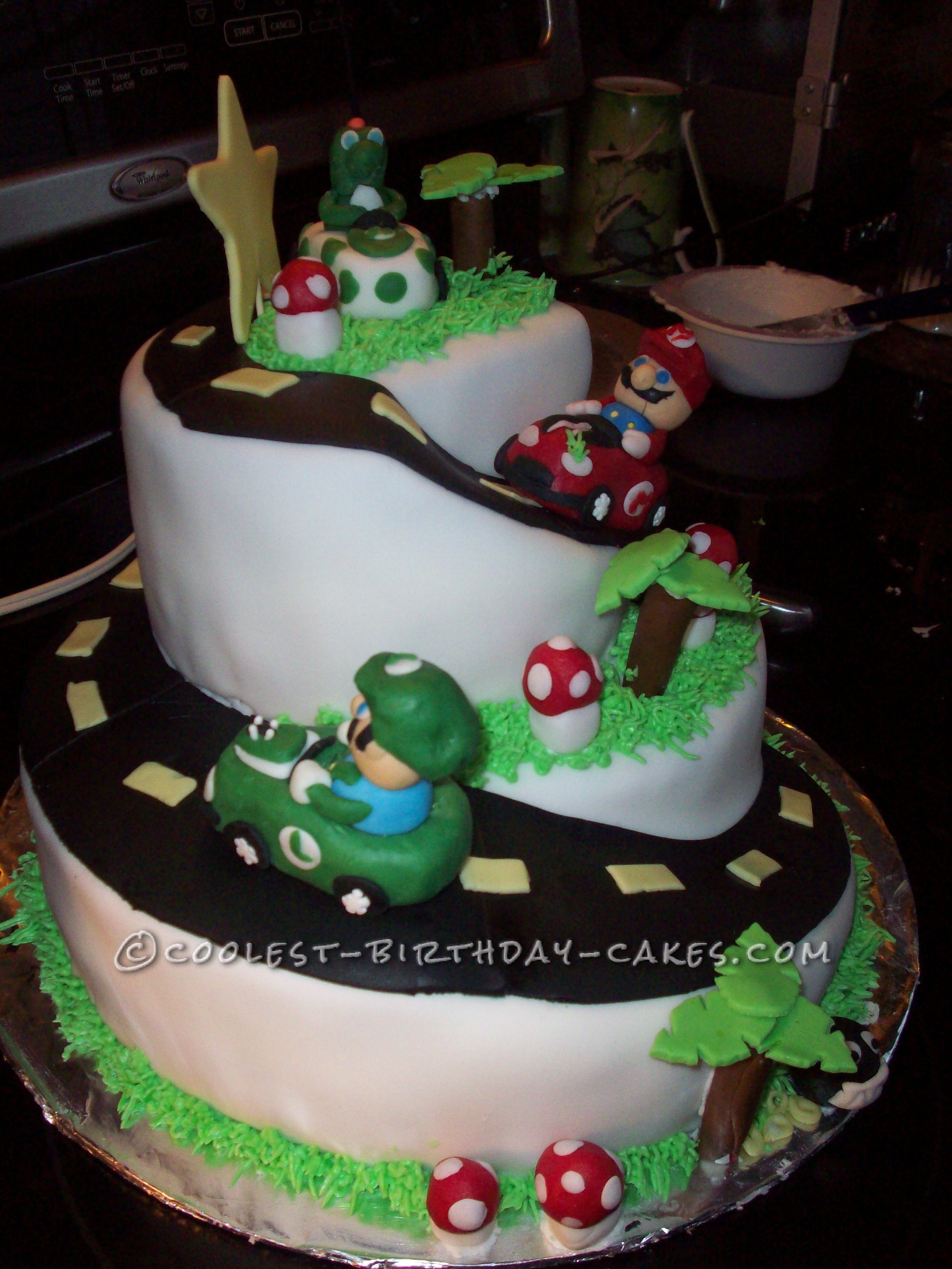 Coolest Mario Kart Cake