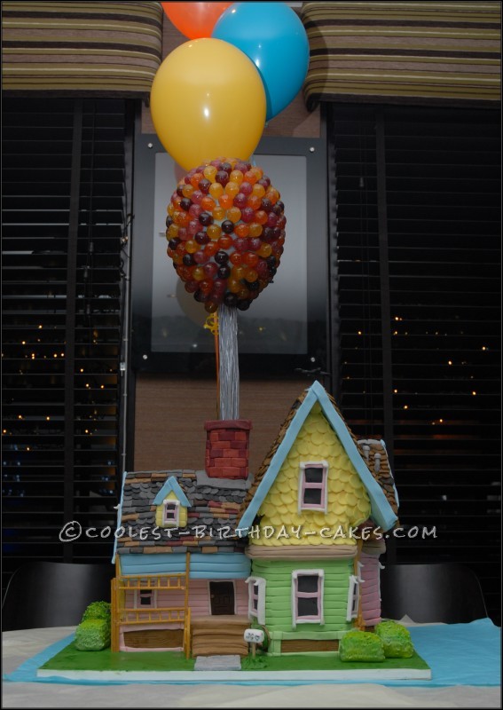 Coolest Up House Cake Tutorial