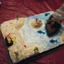 Pirate Birthday Party Pirate Cake