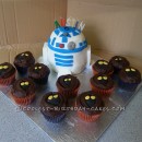 Coolest R2D2 Birthday Cake with Jawas