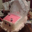 Rock a Bye Baby Carriage Cake