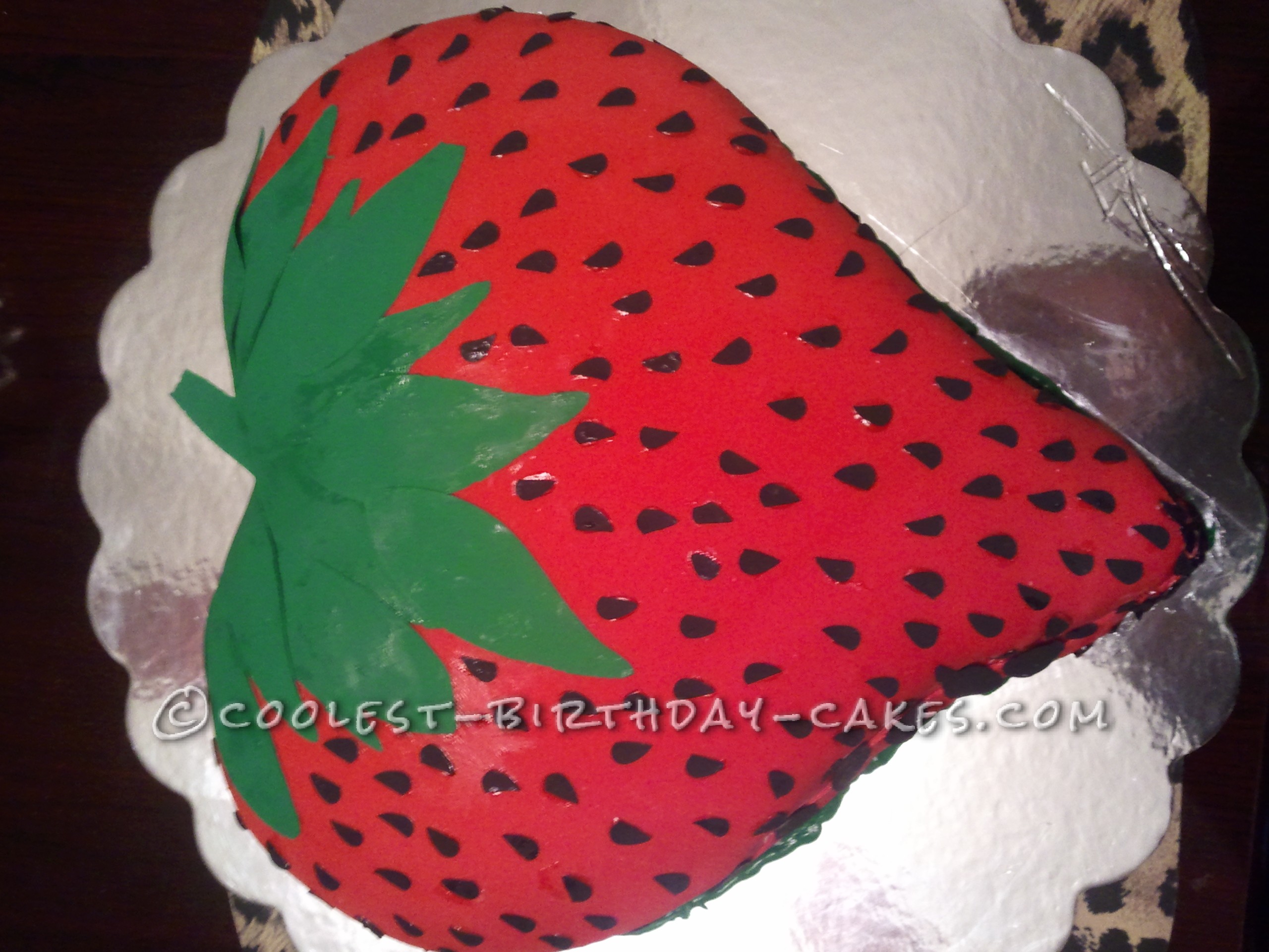 Sophisticated Strawberry Cake