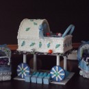 Special Baby Carriage Cake for a Special Mommy-To-Be