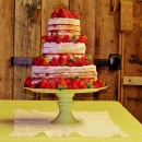 Coolest Strawberry Tall Cake