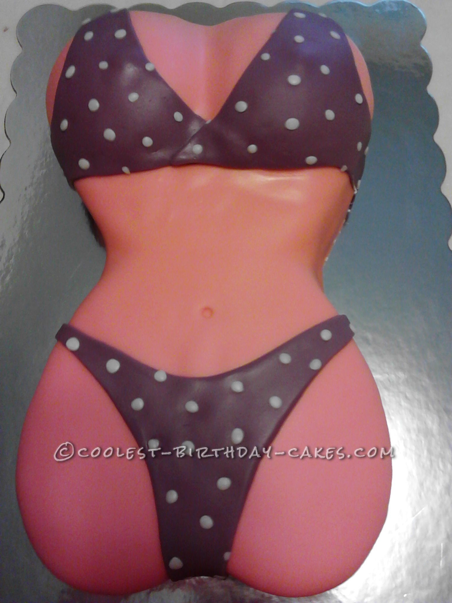 Woman in a Bikini Cake