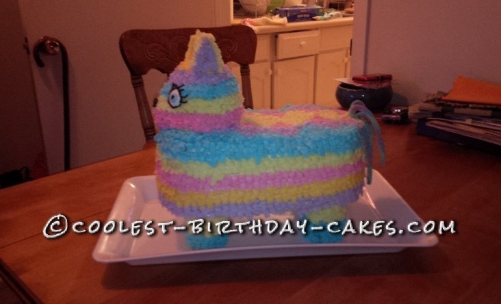 Coolest Candy Filled Pinata Cake
