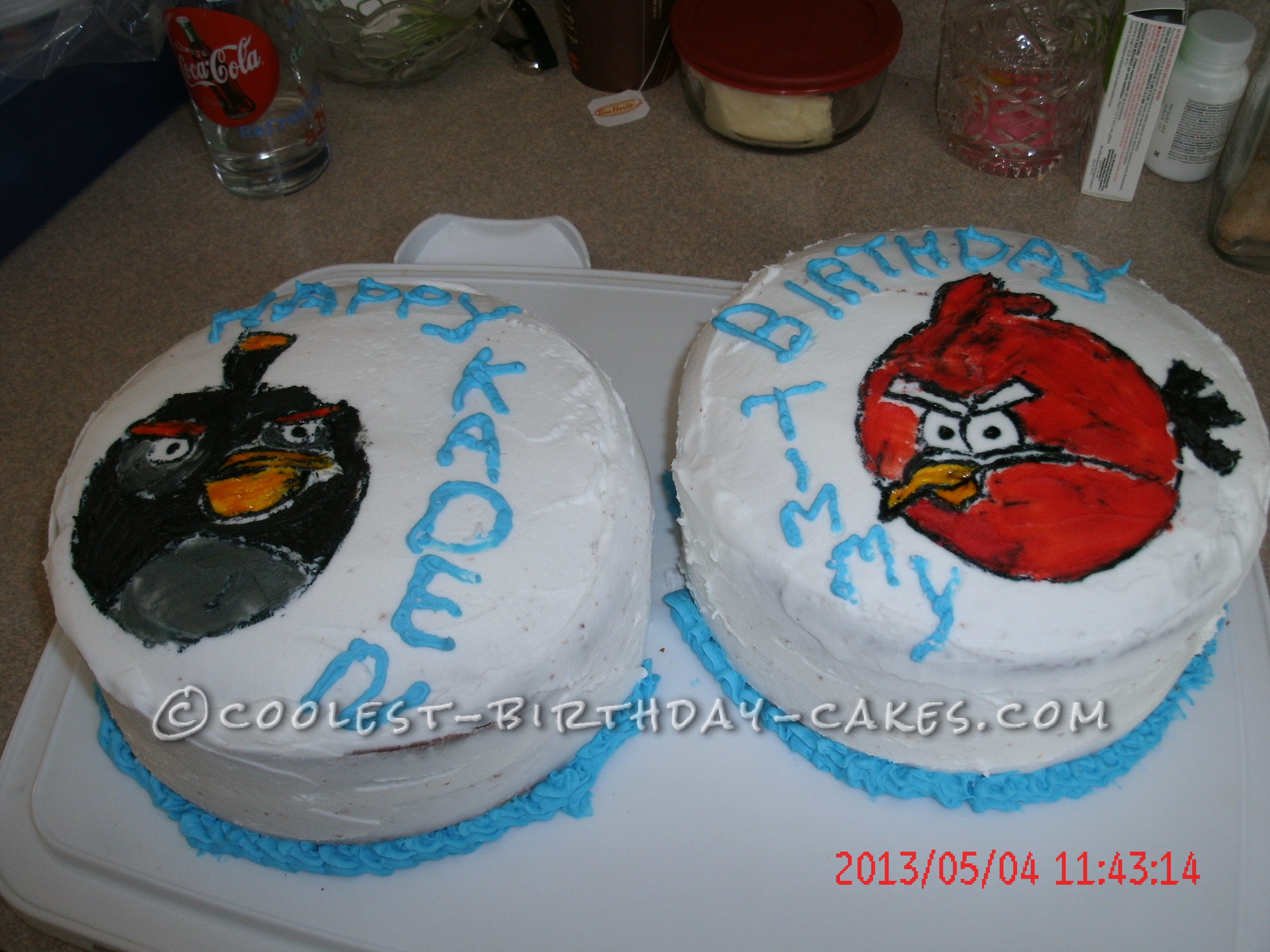 Coolest Angry Birds Cake
