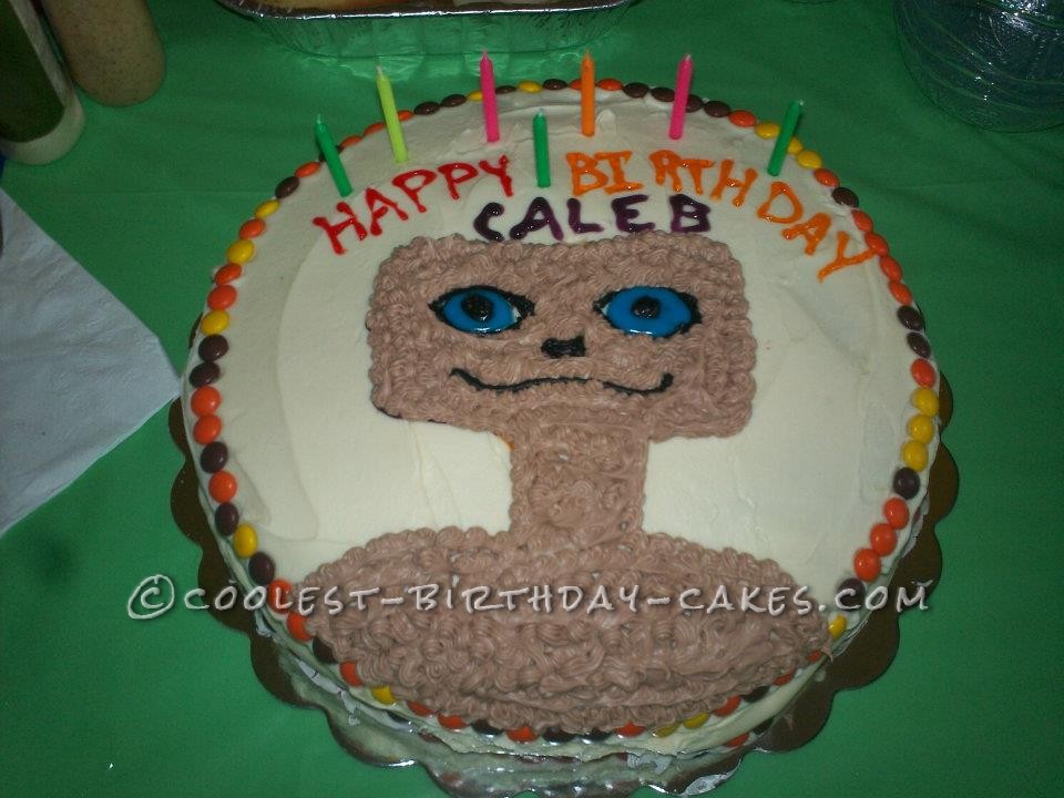 Awesome E.T. Birthday Cake