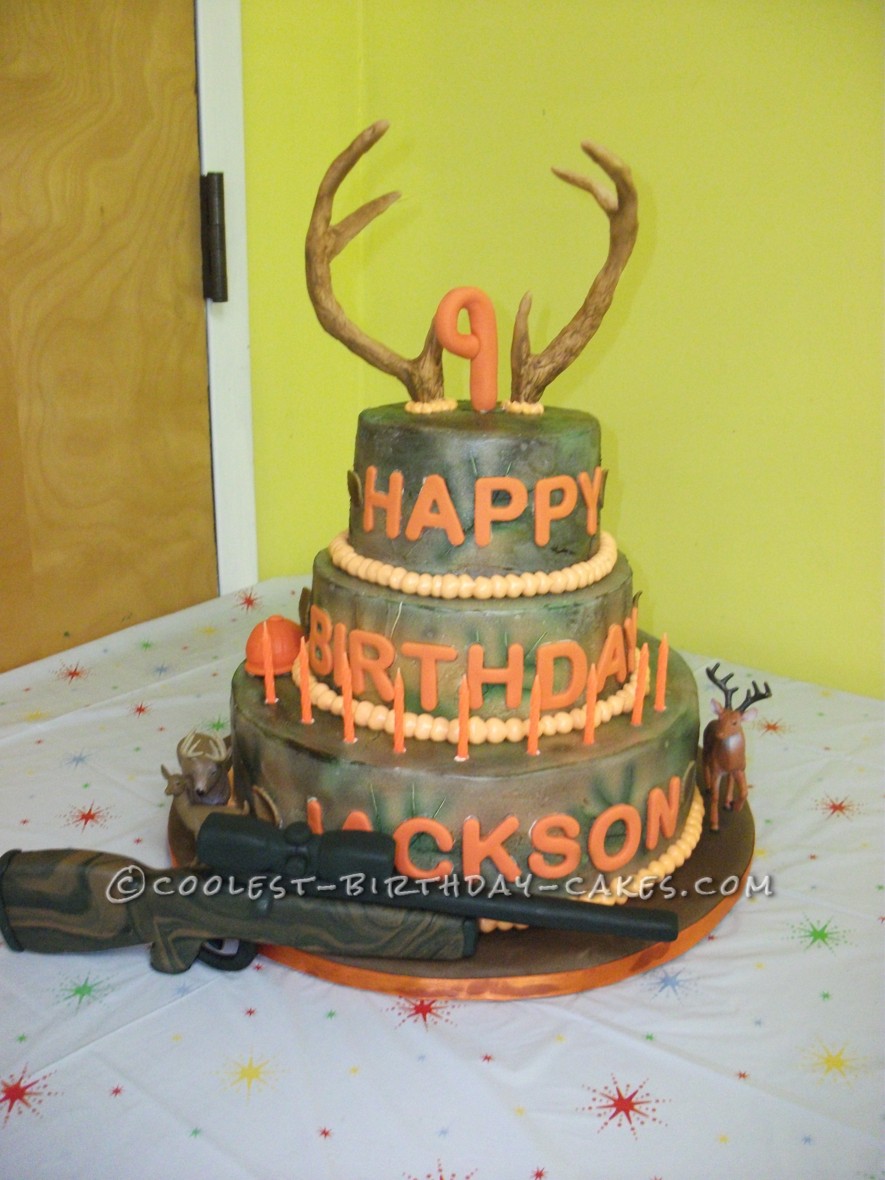 Coolest Camo Hunting Cake