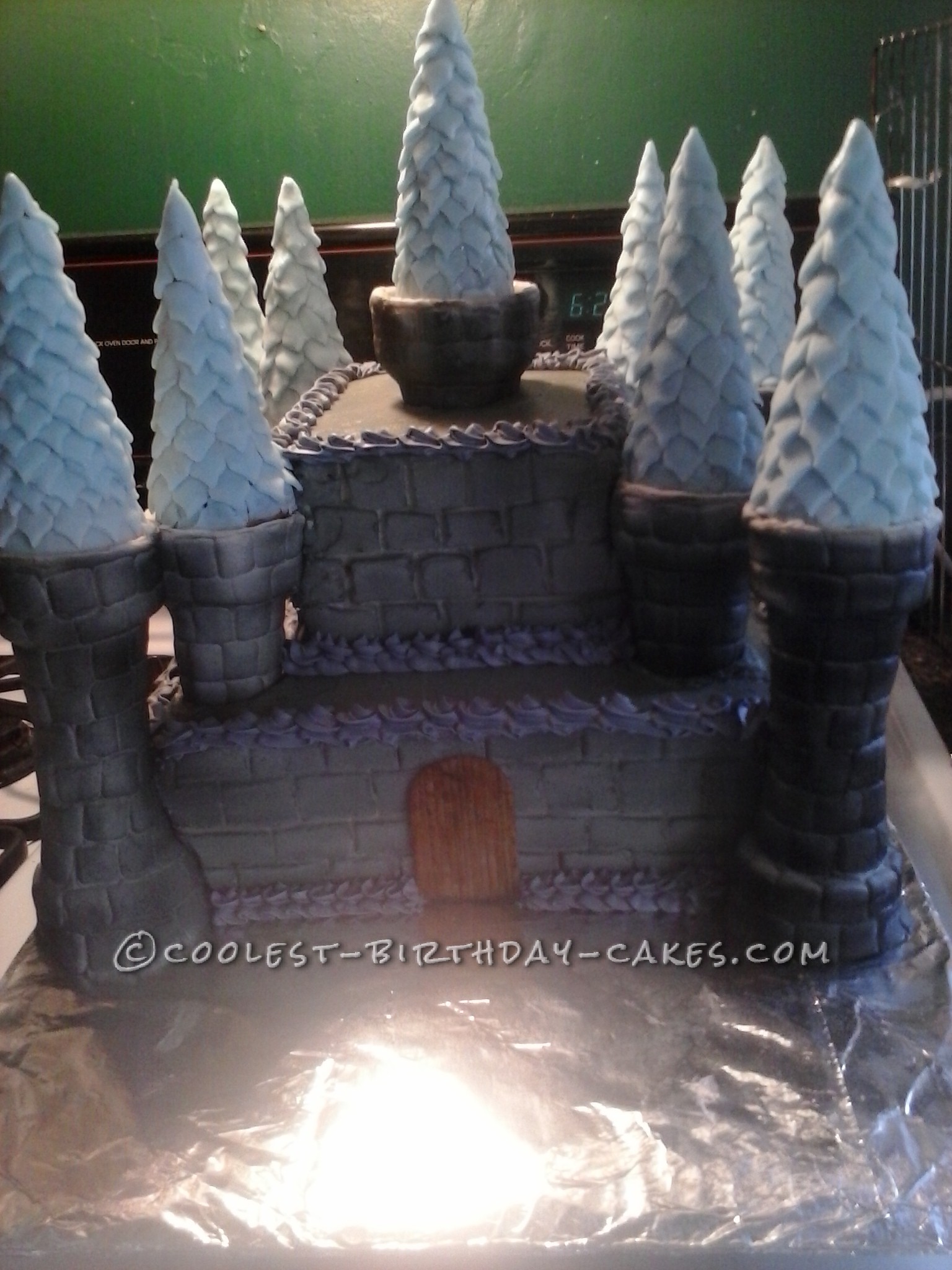 Coolest Castle Birthday Cake