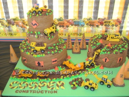 100+ Coolest Homemade Construction Cakes