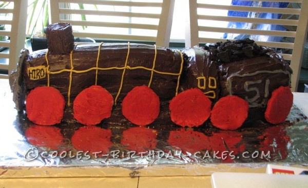 Coolest Hiro Train Birthday Cake