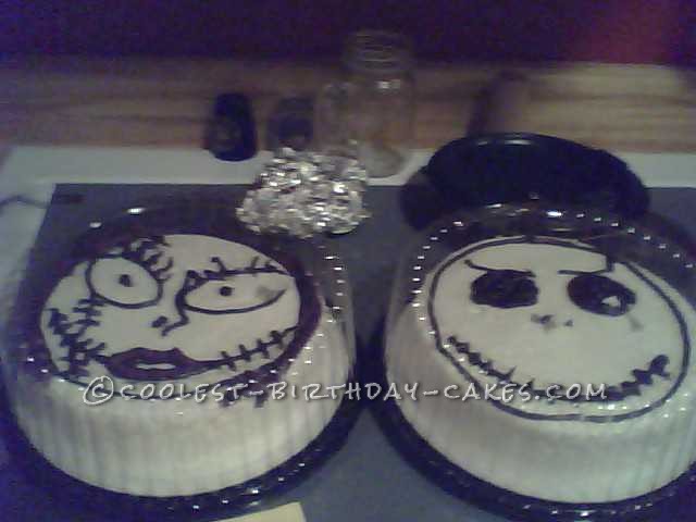 Coolest Jack and Sally Cakes for my 16th Birthday