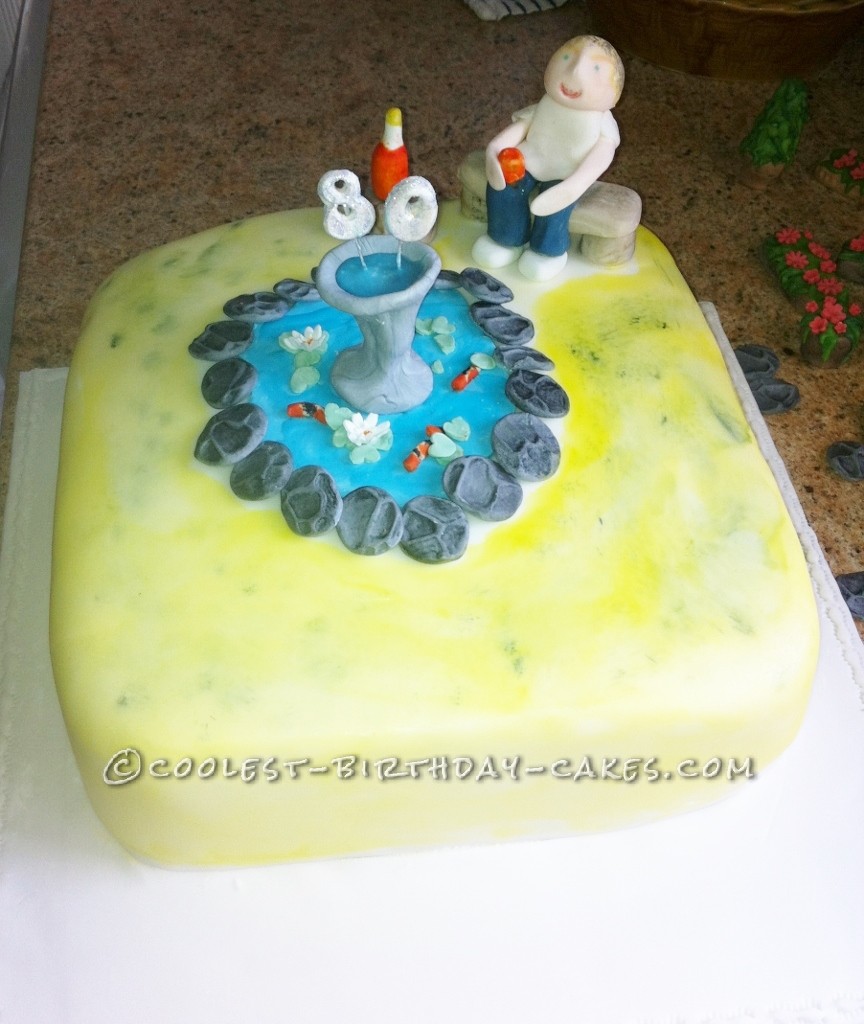 Coolest Pond Birthday Cake