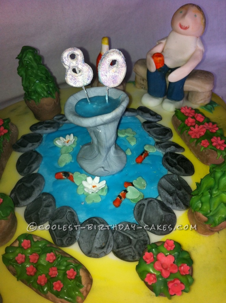 Coolest Pond Birthday Cake