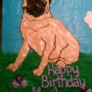 Coolest Pug Birthday Cake