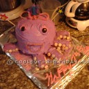 Cutest Purple Octopus Birthday Cake