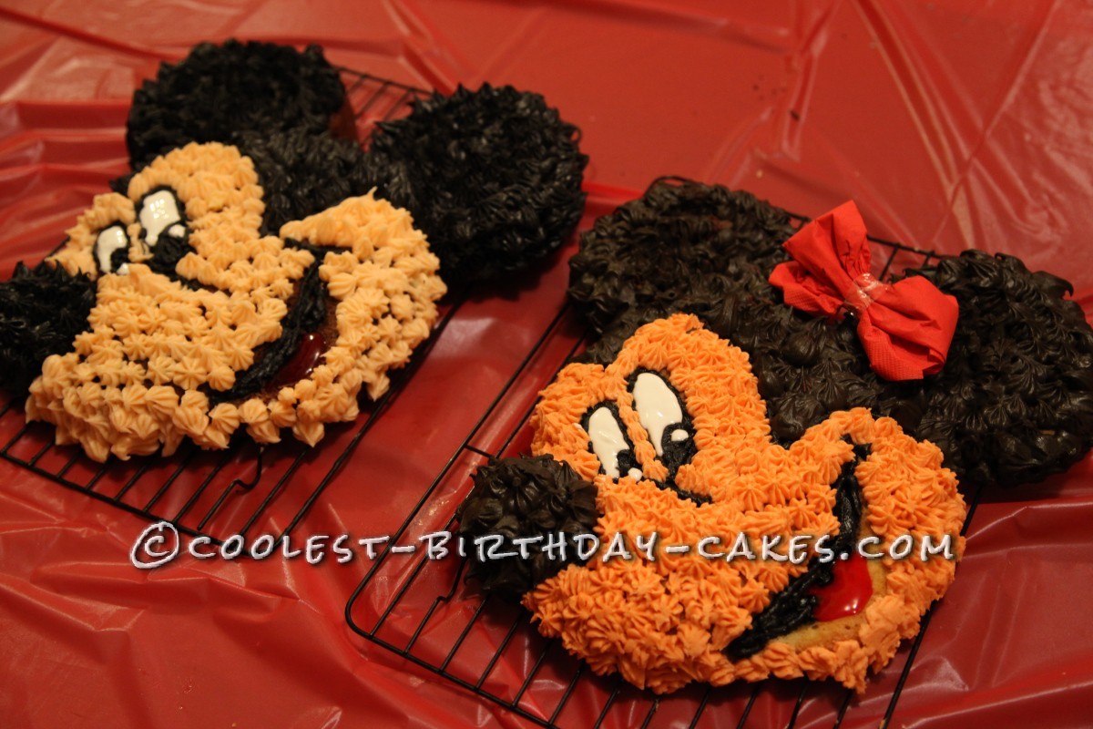 Coolest Mickey and Minnie Cakes
