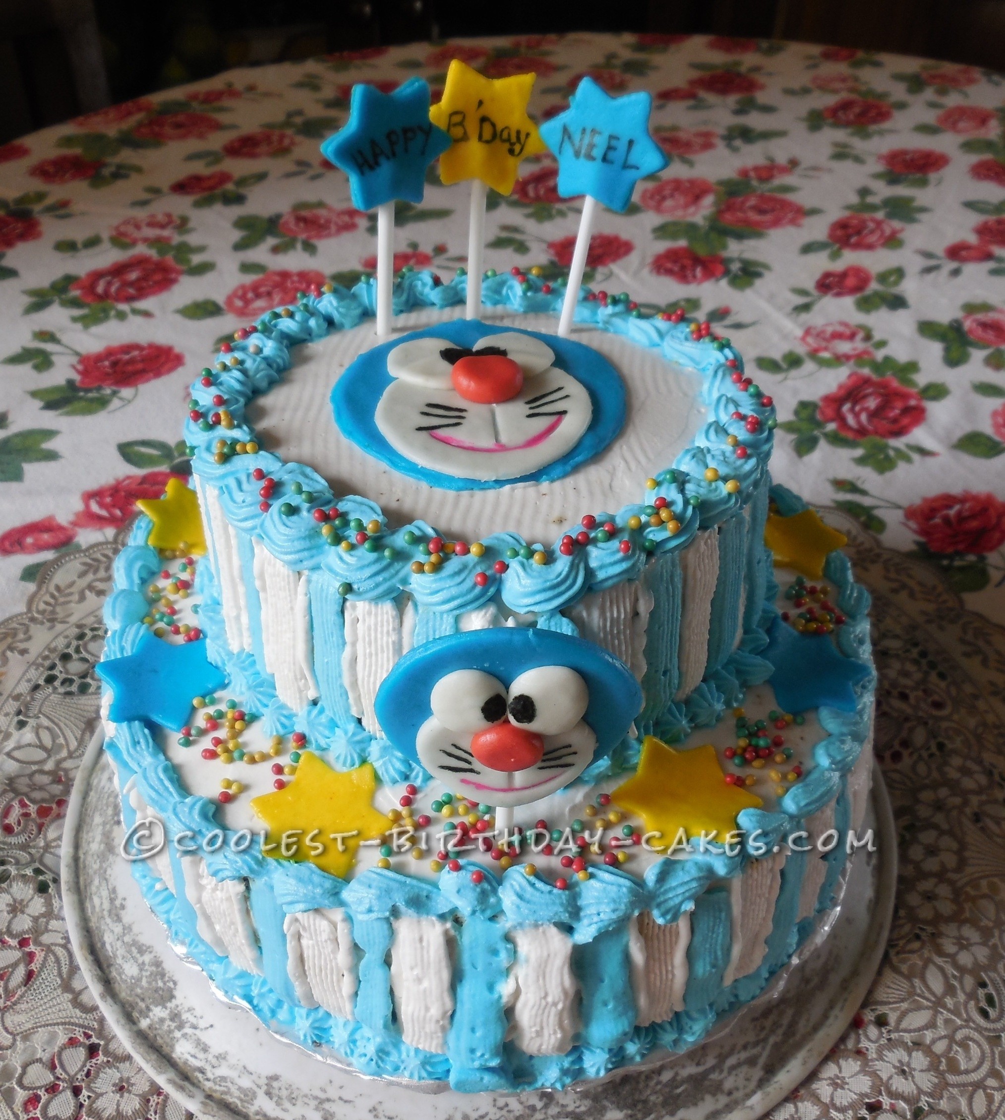 Coolest Doraemon Birthday Cake