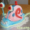 Gary the Snail Cake