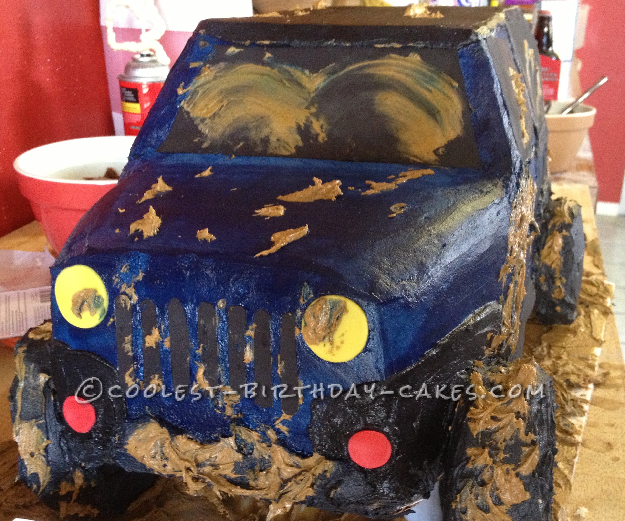 Coolest Jeep Birthday Cake
