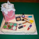 Coolest Make-Up Cake for 13 Year Old Girl