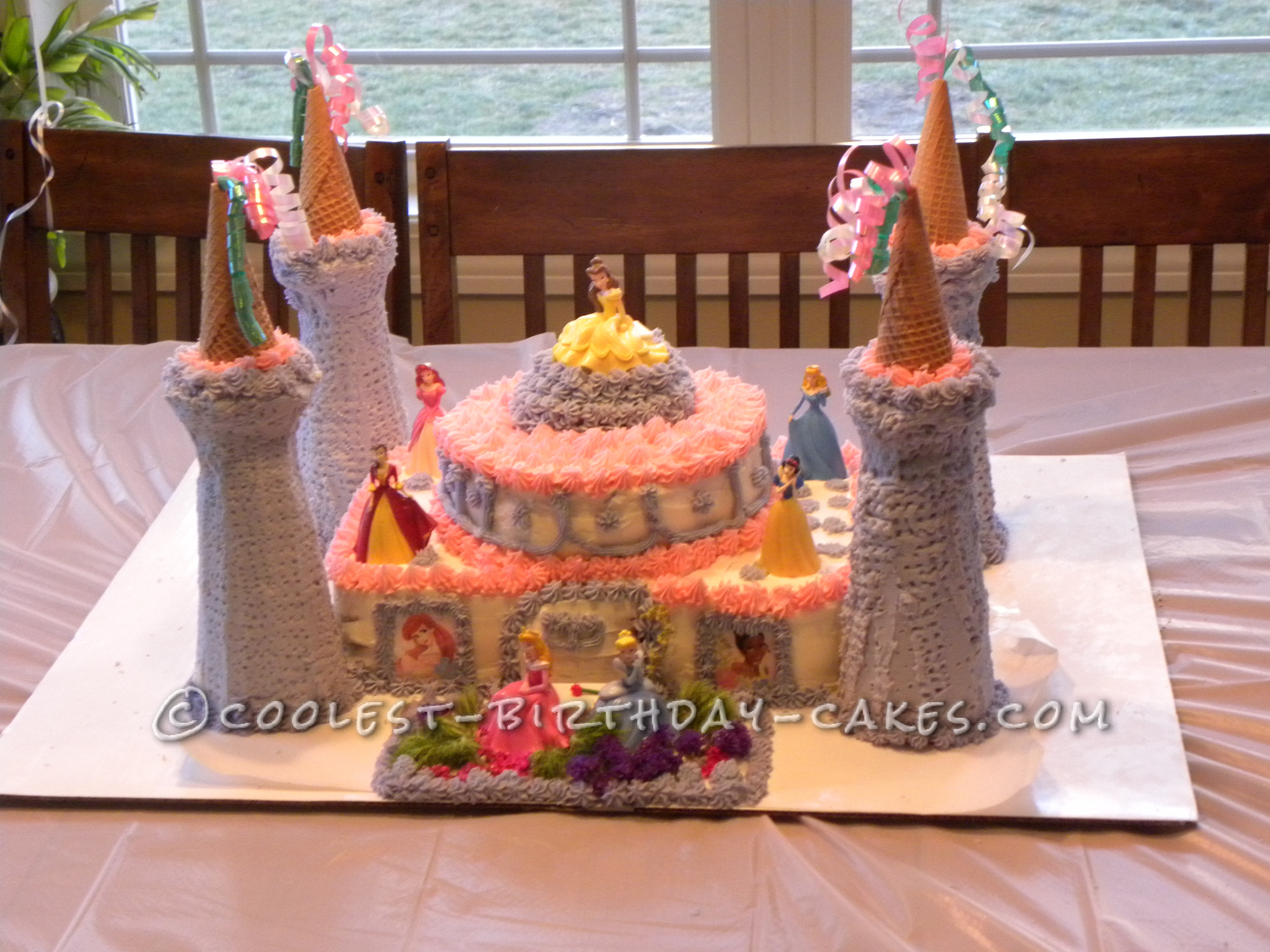 Coolest Princess Castle Cake