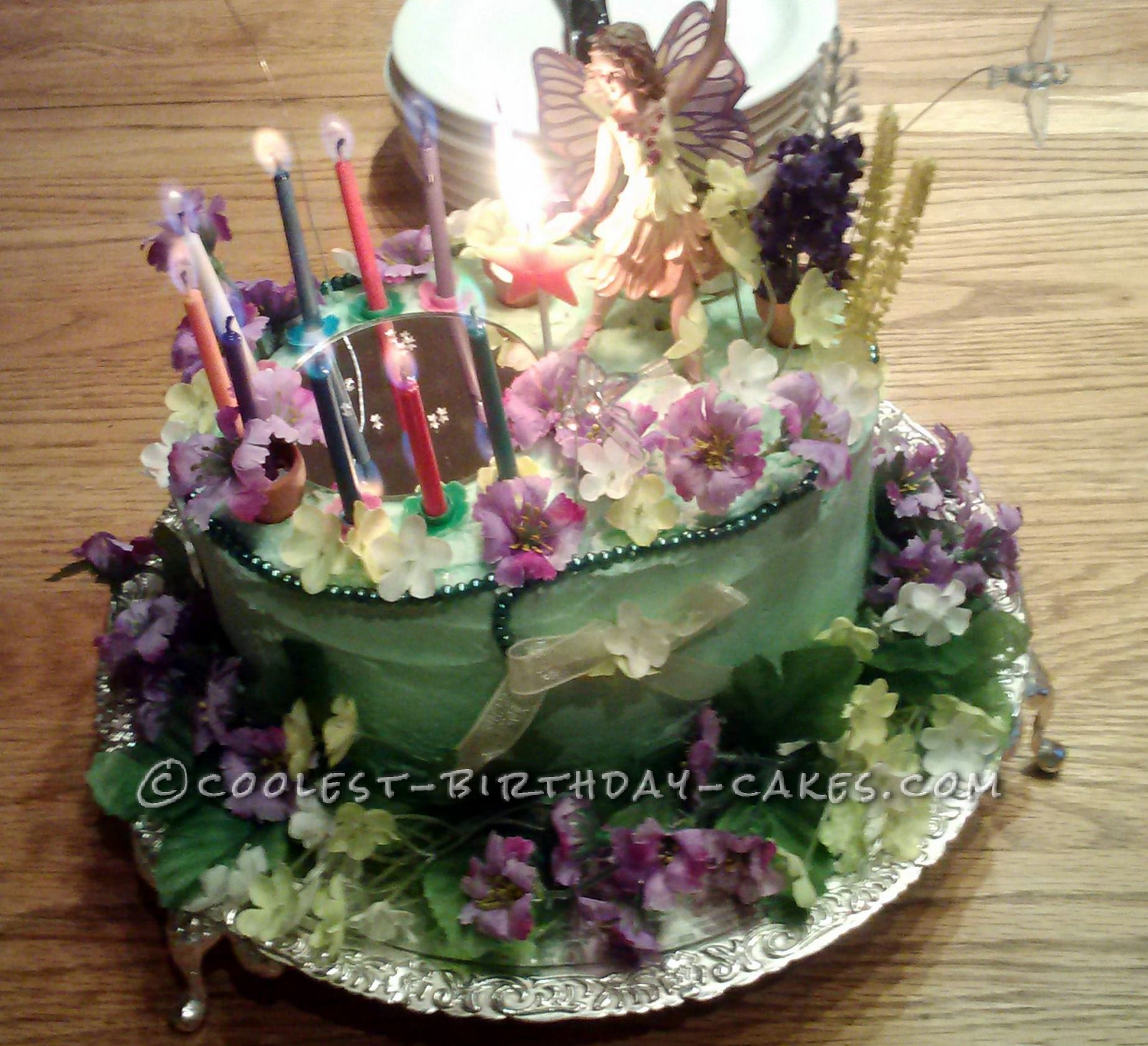 Coolest Fairy Garden Cake