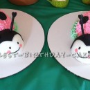 Twin Ladybug Smash Up Birthday Cakes